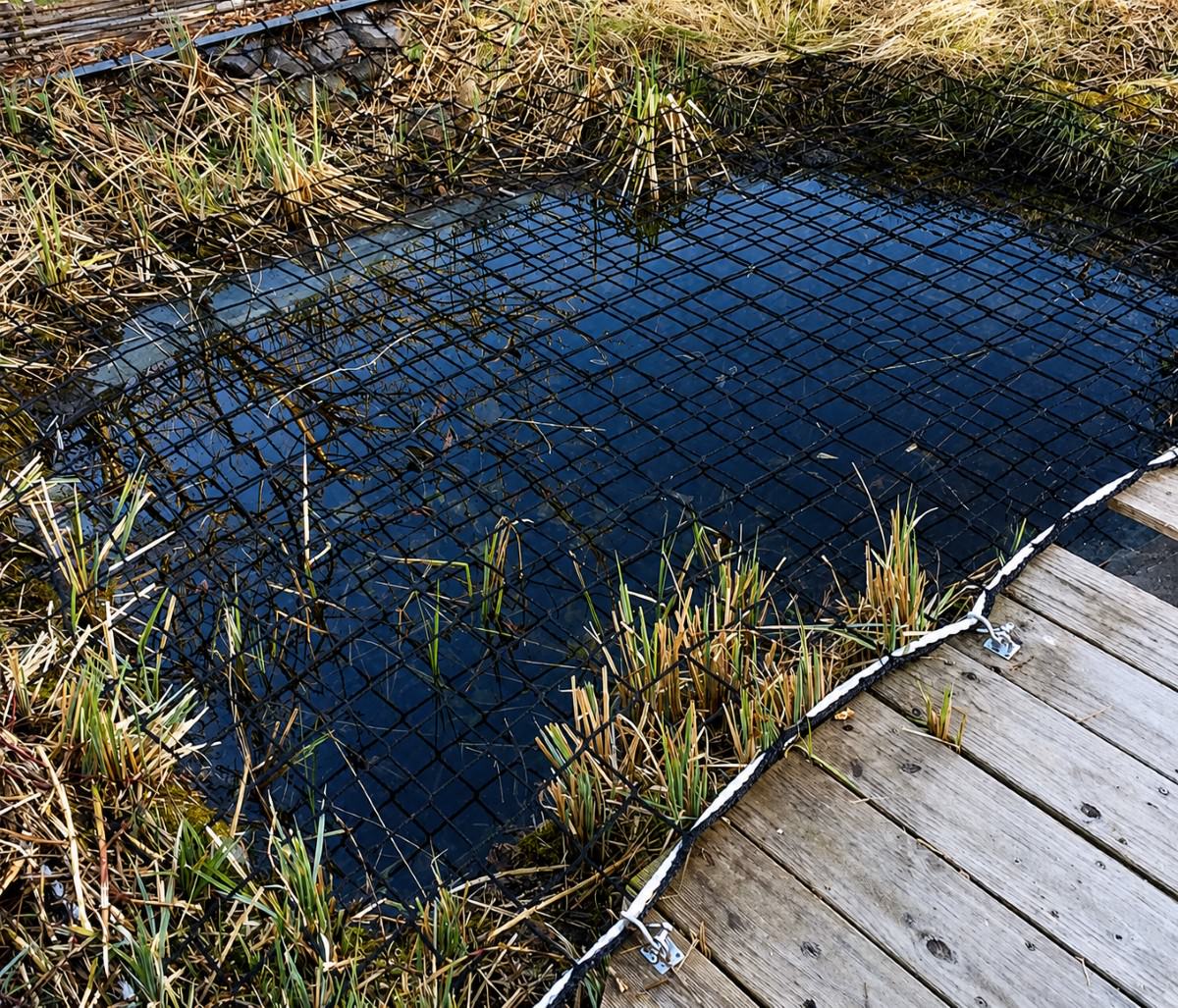 Custom-made Pond Safety Netting