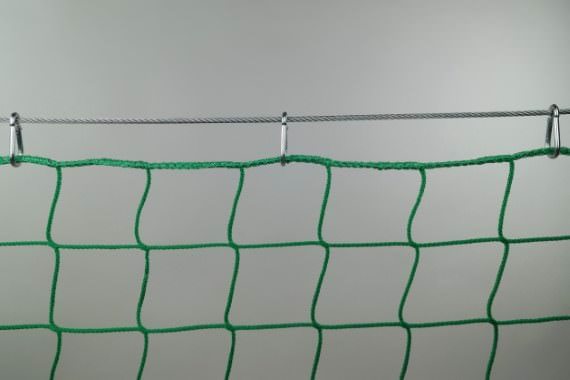 Separation Netting Mounting with Steel Cable