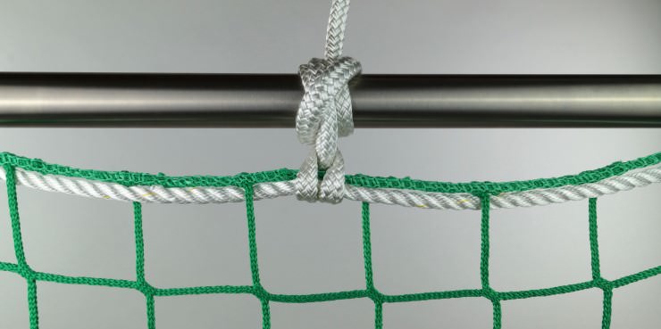 Safety Net Assembly, Mounting With Suspension Ropes