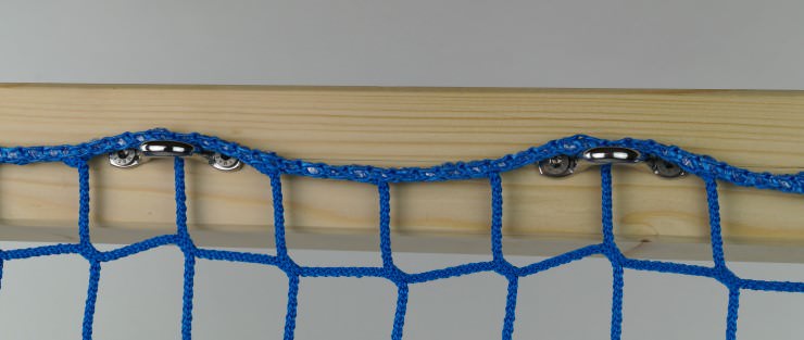Safety Net Assembly, Mounting With Bars And Retainer Rings