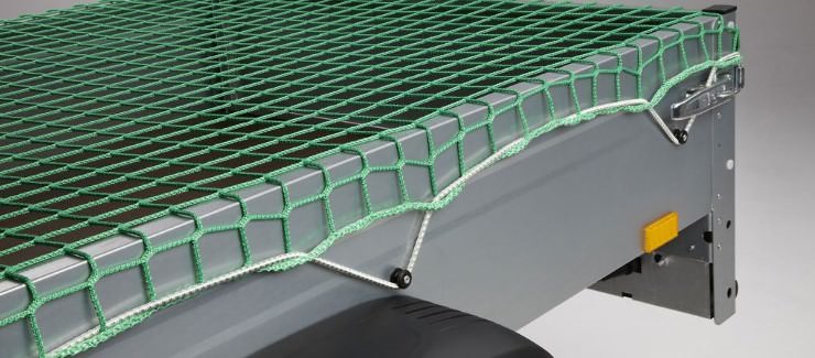Safety Net Assembly, Mounting With Plastic Knobs