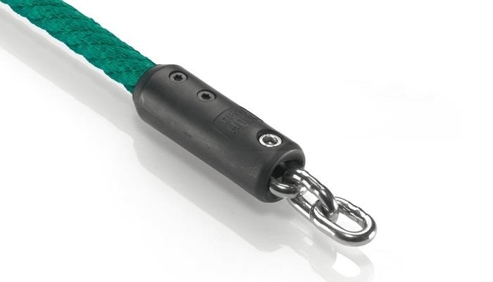 climbing net anchorage chain with adapter