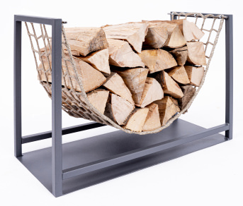 Firewood Rack with Net
