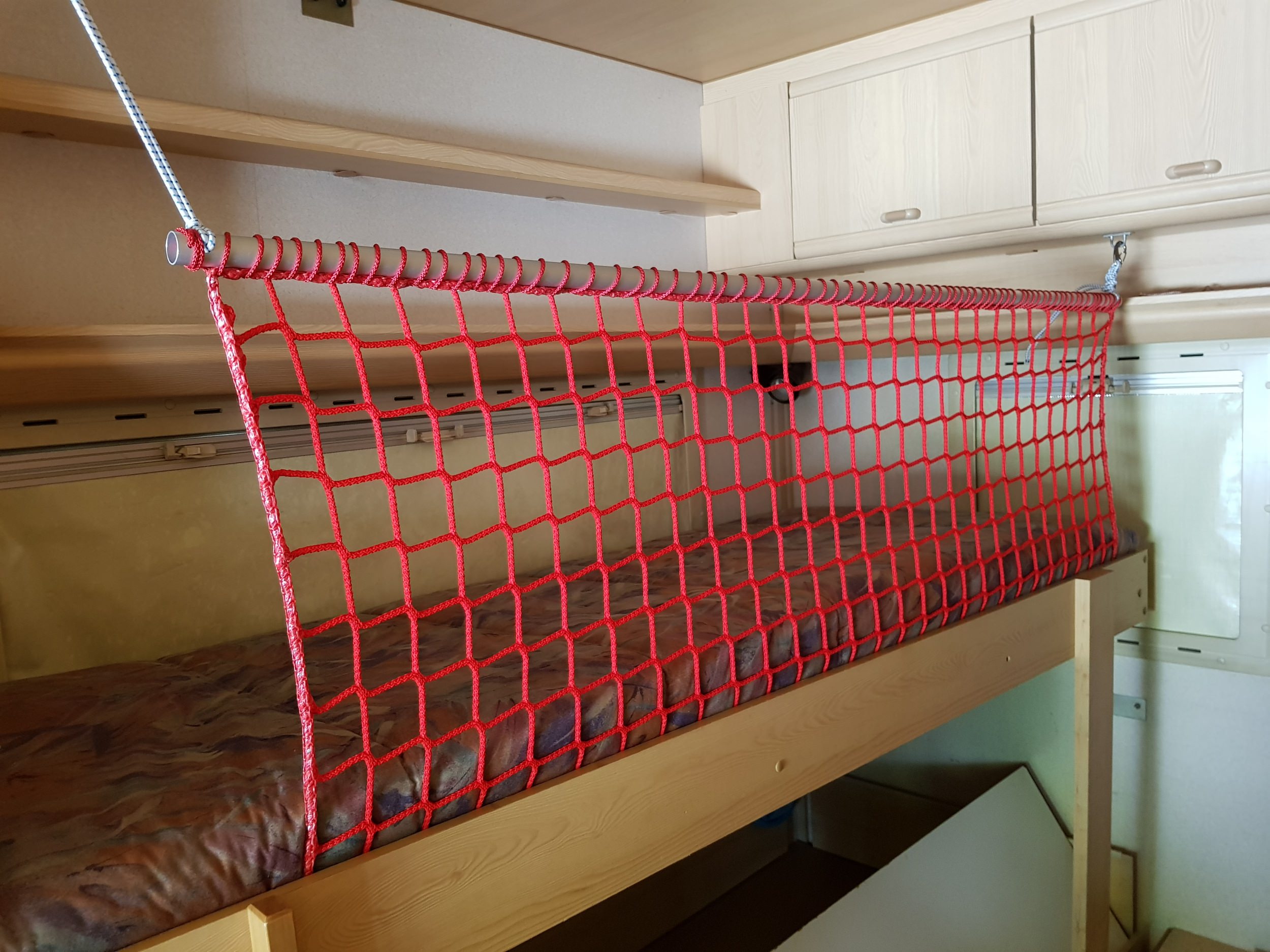 Custom Made Bunk Bed Safety Net By The, Bunk Bed Fall Protection
